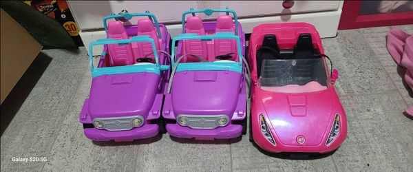 Barbie cars and jeep