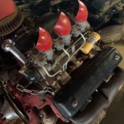 Hot Rod Kustom Ford Yblock Engine Motor