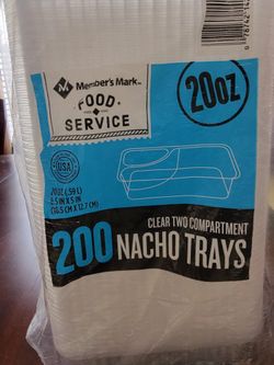 Nachos Or Ice Cream  & Cake Eating Plate