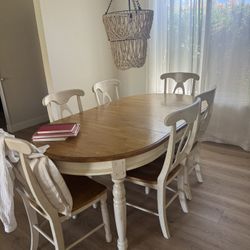 Dining Table 6 Chairs 