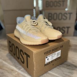 Adidas Yeezy Size 6 Linen Brand New In Box 
