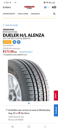 Bridgestone Tire