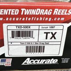Accurate TDX-500x Rod And Reel Combo 