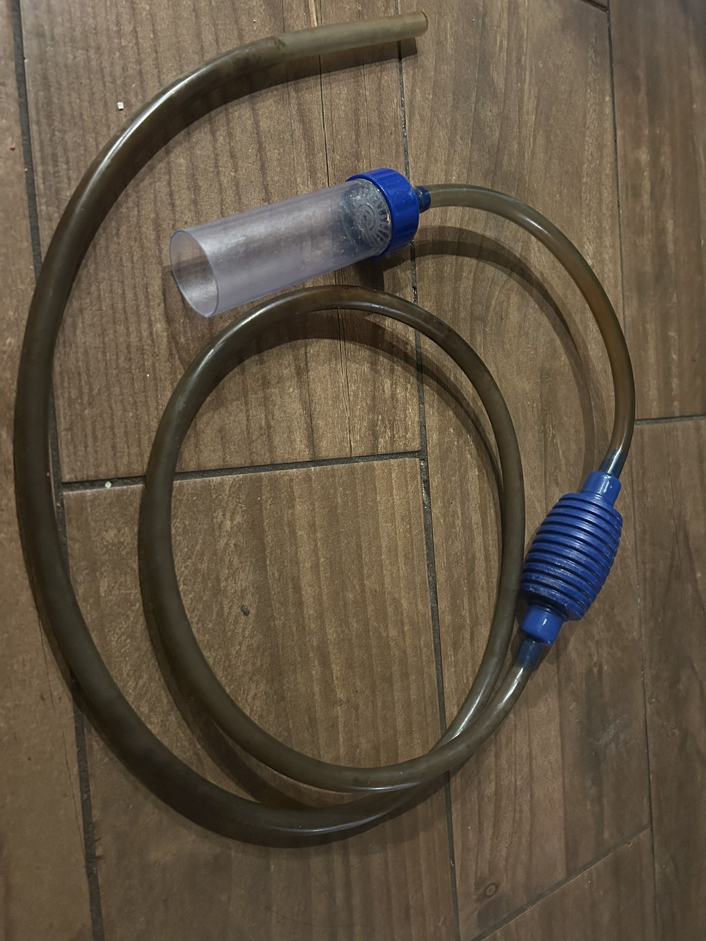 Fish Tank, Water, Sucker, And Tube For Water Oxygen Machine