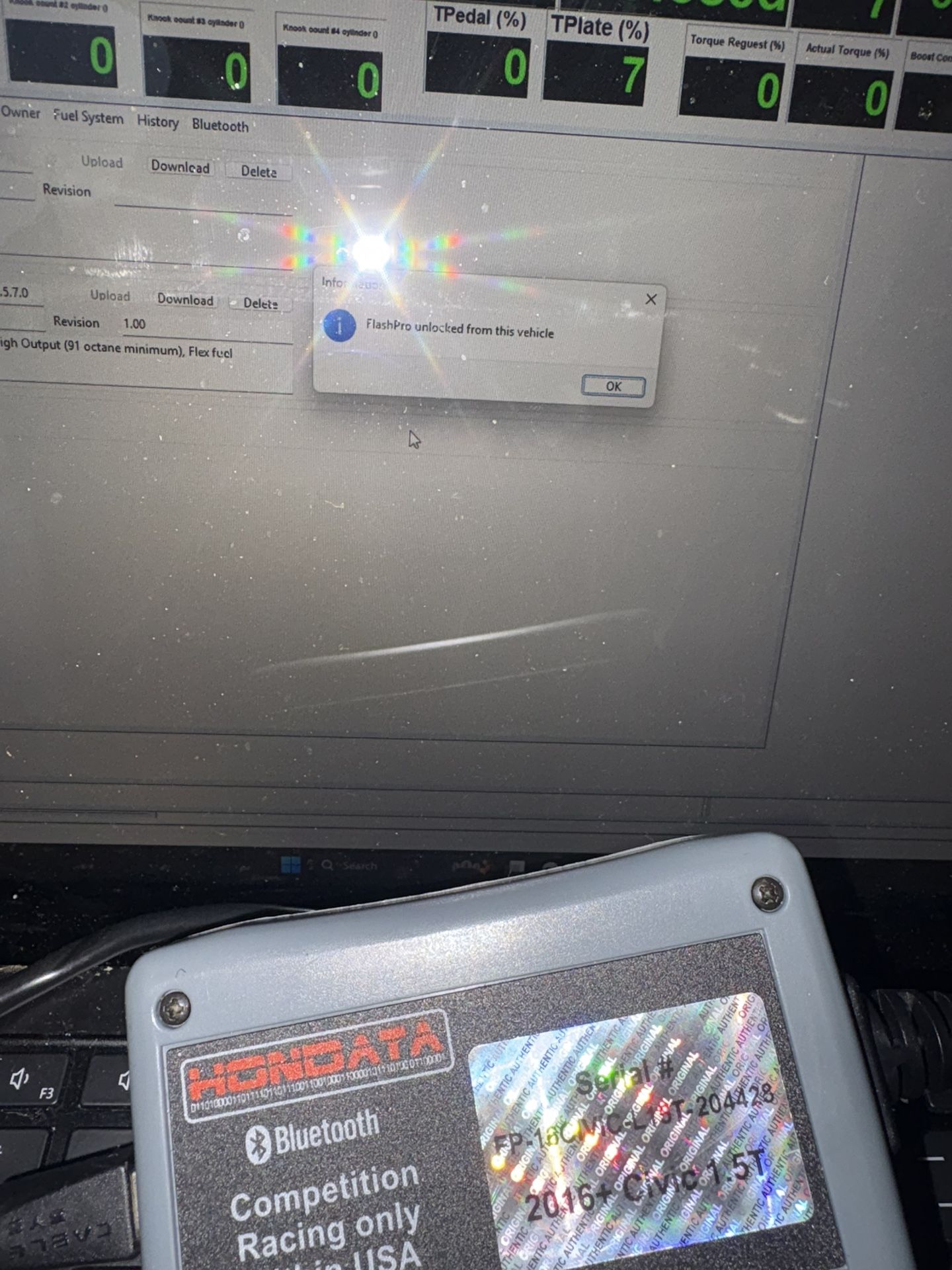 Honda Civic 1.5T Hondata OBO