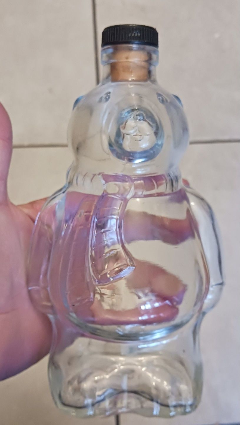 Antique Polor Bear Money Bank Jar Container