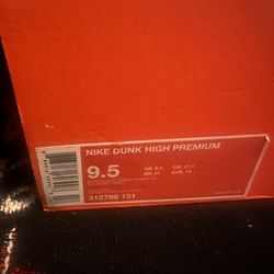 NIKE DUNK HIGH PREMIUM