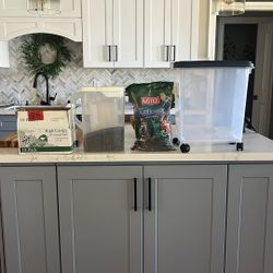 Bird Food Kit -Suet, black oil sunflower seed, Thistle And More