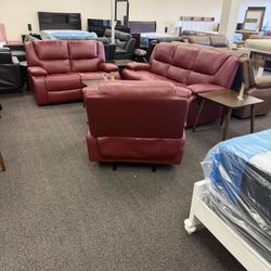 Leather Set New! 4 Recliners!! No Down Payment Financing! 