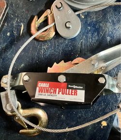 NEW! Cable winch puller com-along