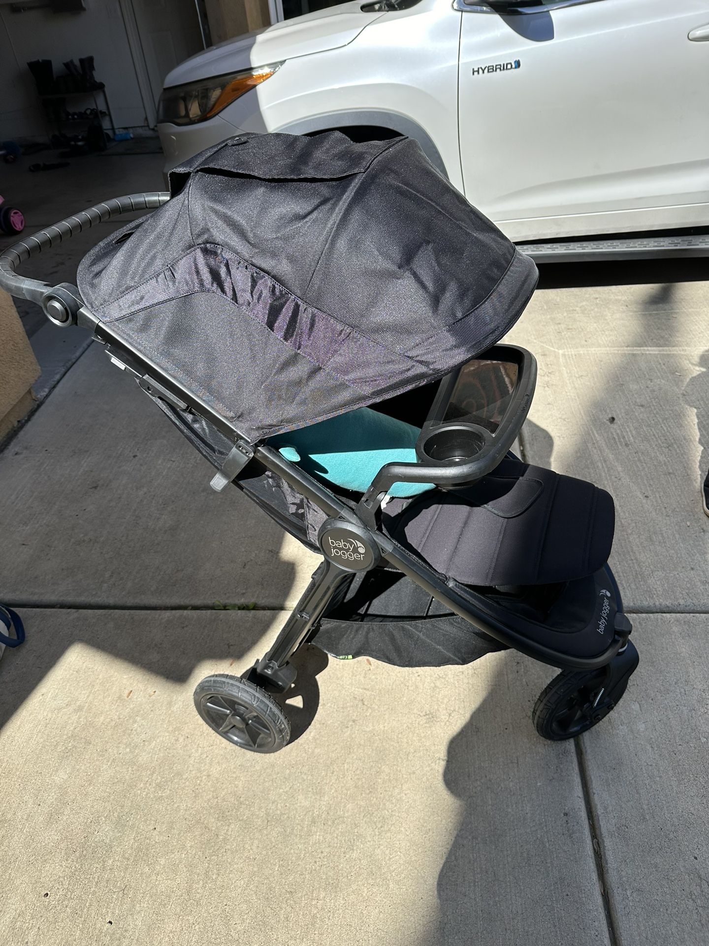New Baby Jogger Mini GT2 Stroller by with Used Rare Snack Tray. OBO I