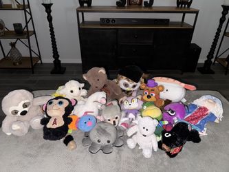 Random Assortment of stuffed Animals