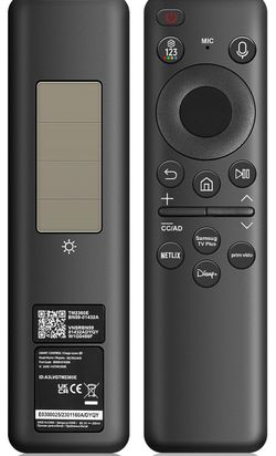 Rechargeable Remote for Samsung-TV-Remote-Control-Replacement,Compatible with Samsung Frame Crystal UHD Neo QLED OLED 4K 8K Smart TVs