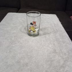 Minnie Mouse Glass.