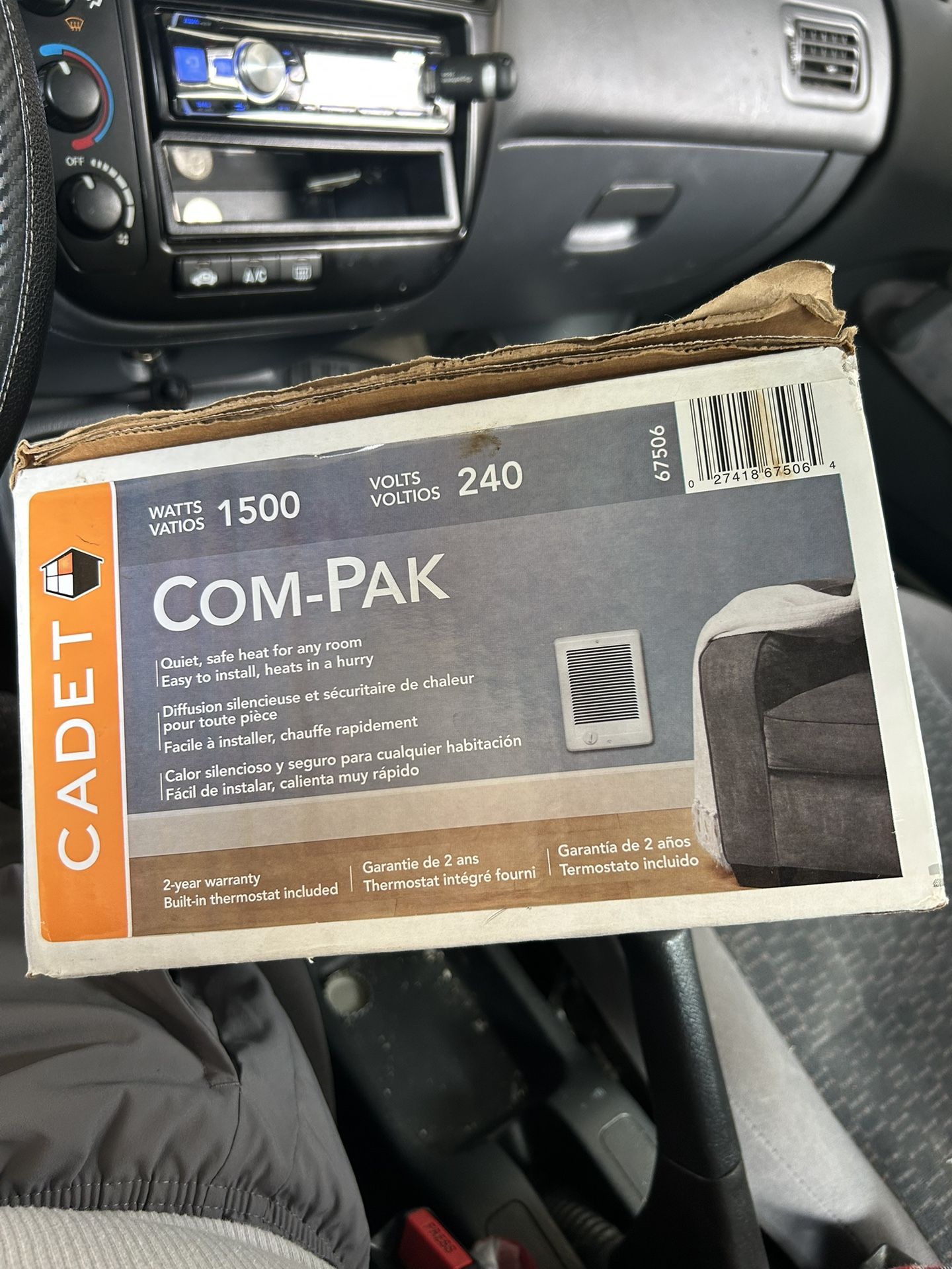 Cadet Compak Heater
