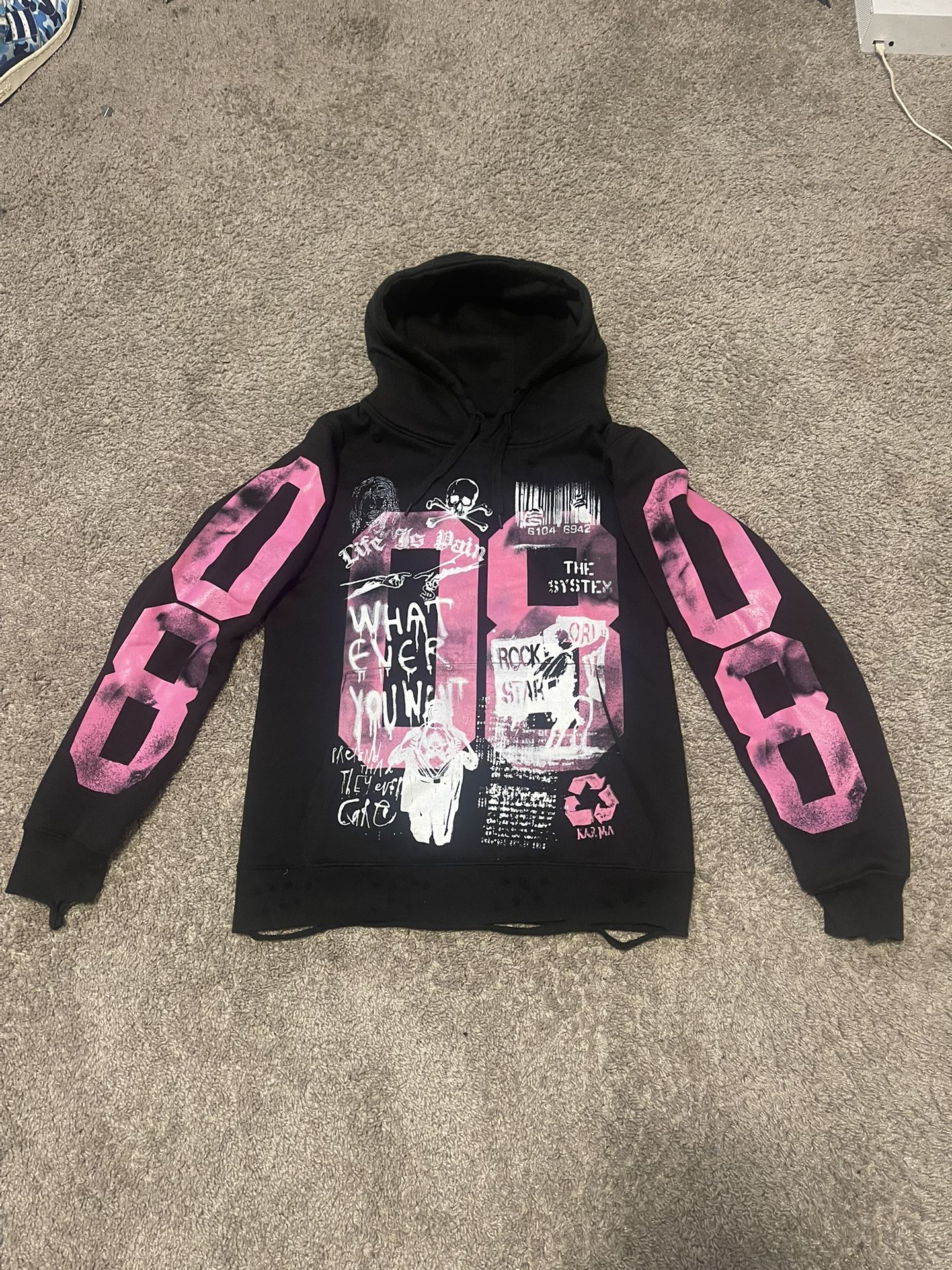 Pink Rockstar Original Hoodie