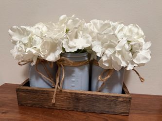 Centerpieces decor glass jars