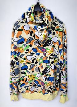 希少 スウェットスタジャン KAWS MILO Animal kingdom BAPE × KAWS Milo Animal Kingdom sweat varsity jacket Pink A