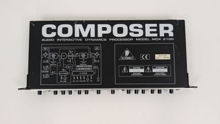Behringer MDX2100 Composer Audio Interactive Dynamics Processor