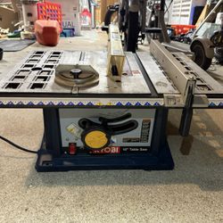 Ryobi 10” Table Saw
