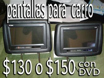 Cabezeras con pantallas