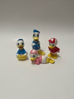 Vintage ceramic Donald Duck and Dewey Louie Huey