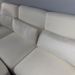 Couch and ottoman