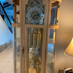 Ridgeway Curio Grandfather Clock