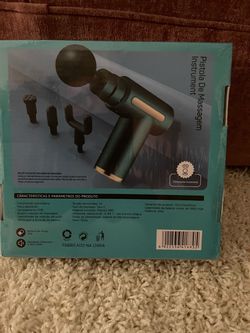 Percussion Massage Gun with 4 Attachments