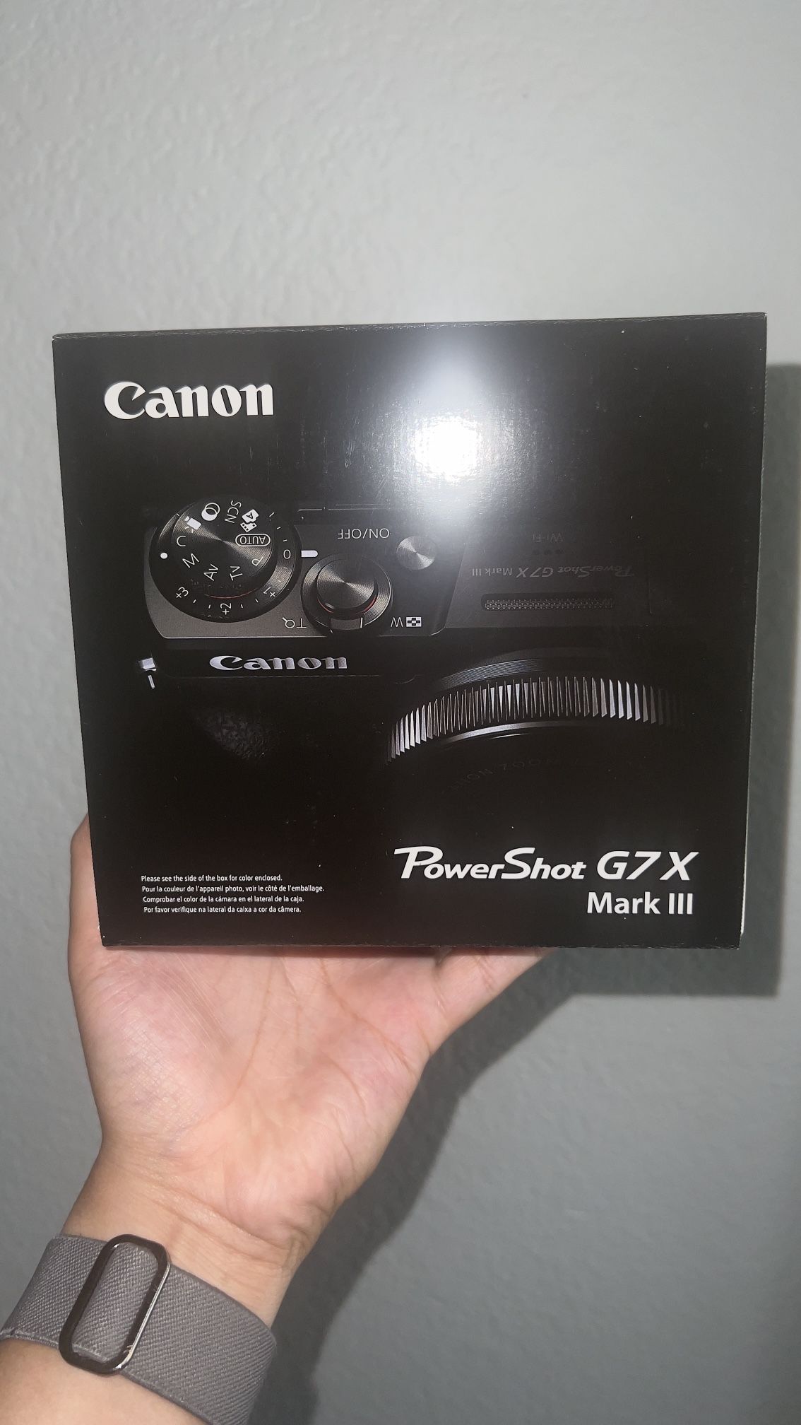 Canon Power shot G7X Mark III