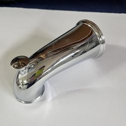 Tub spout with diverter Polished chrome