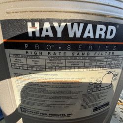 Hayward Sand Filter For Inground Pool