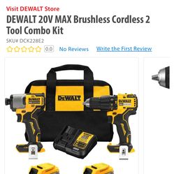SAVE 💰💰  BRAND NEW 5 PIECE POWER SEALED DEWALT BRUSHLESS TOOL SET   20V   EVERYTHING IN PICS  ACME TOOLS $329.00(SEE AD)  ASKING $260 🔥🔥🧰🧰