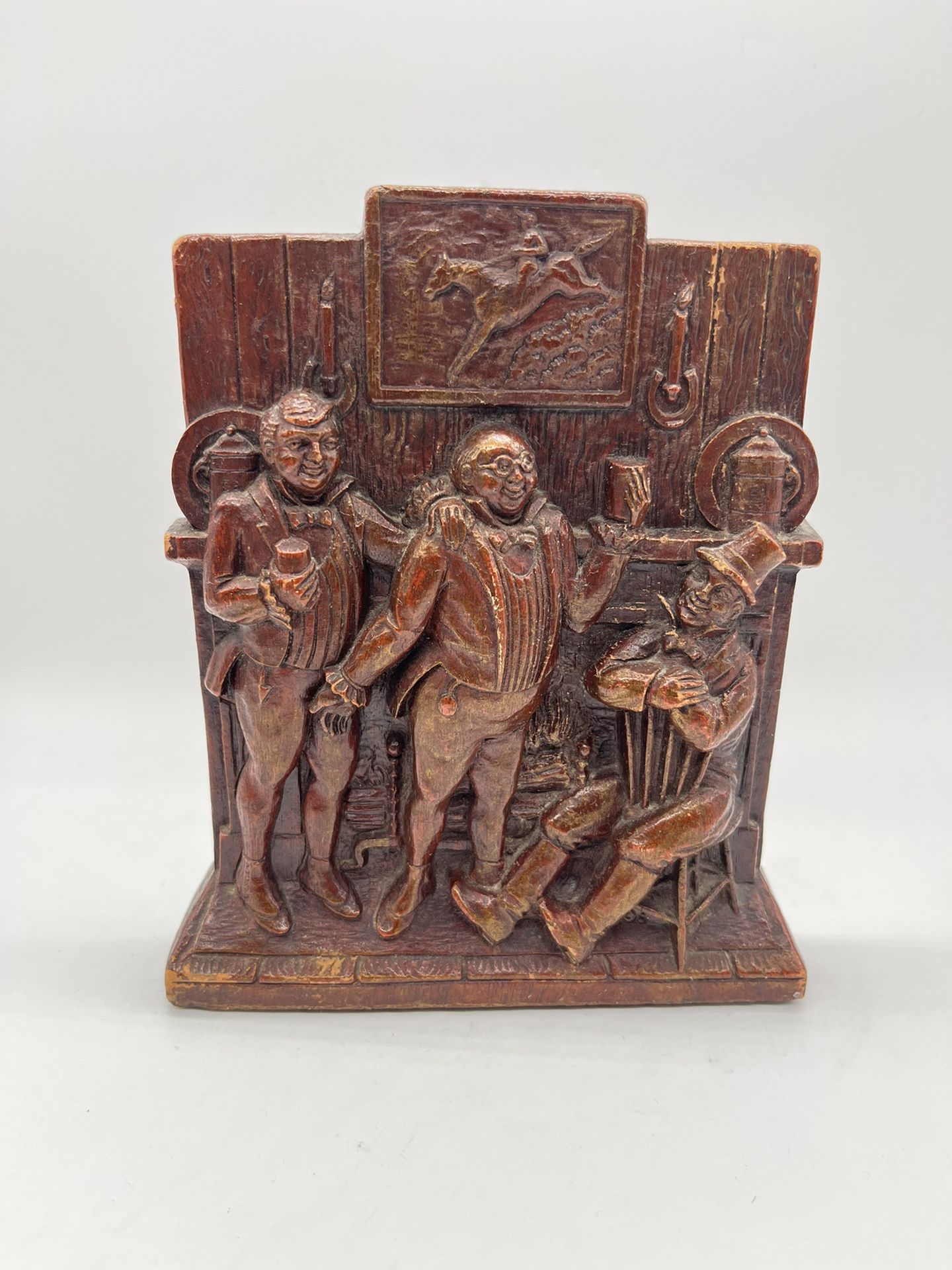 Vintage Tavern/pub Scene Bookend