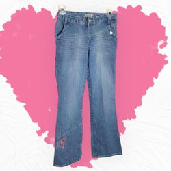 Platinum Edge Flare/Bootcut Jeans W stitched Heart Jrs 11