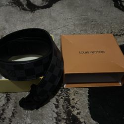 Black Louis Vuitton Belts