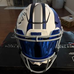 Tony Romo Autographed Speed flex Helmet