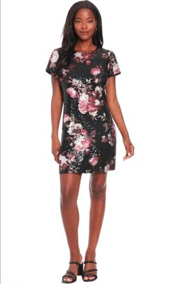Women's Short Sleeve Sequins Dress