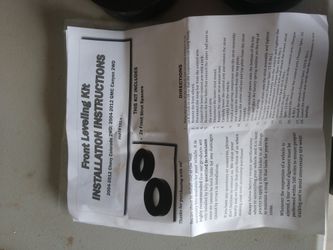 Chevy Colorado leveling kit NEW