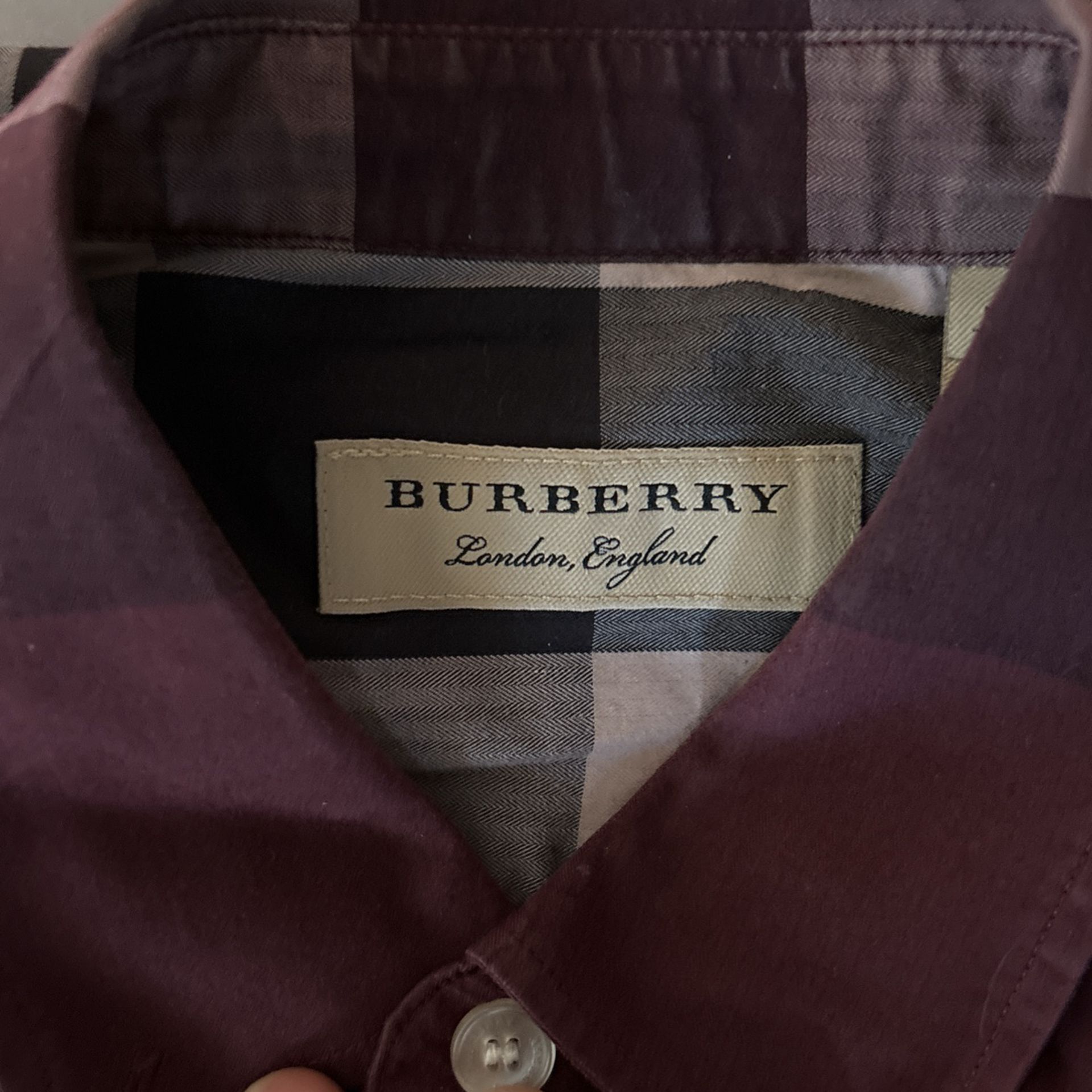 Burberry Button Down