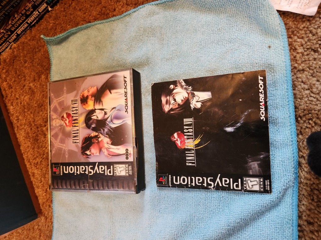 Final Fantasy 8 Case and Manual Only