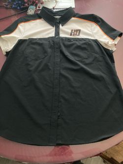 Harley Davidson button up