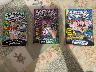 Captain underpants books