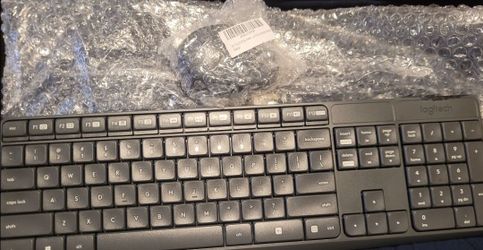 Logitech Wireless Keyboard and Mouse Combo. Computer accessories.