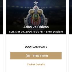 Chivas vs Atlas Classico Soccer Game