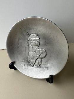 De Grazia Pewter Mini Plate