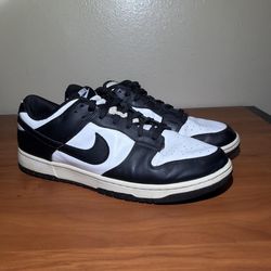 Size 12.5 - Nike Dunk Low Black White
