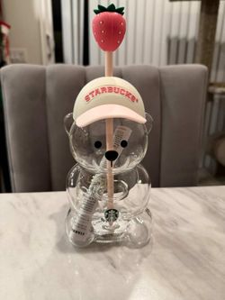 New Starbucks Pink Bear Cup 🩷🩷🩷