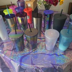 Misc Starbucks Tumblers And Cups Used 
