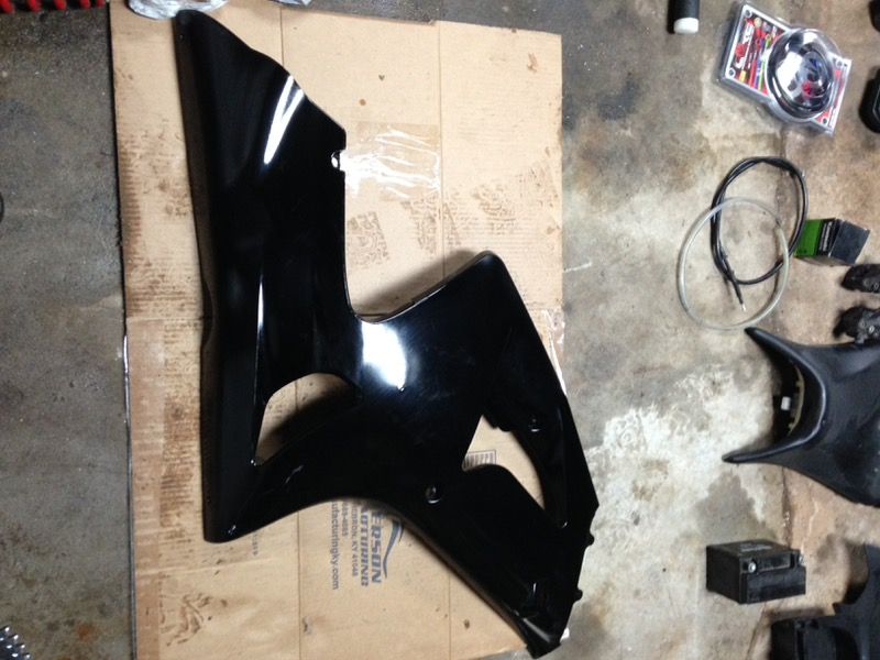 03/04 and 05/06 Kawasaki ZX6R and ZX6RR stunt parts